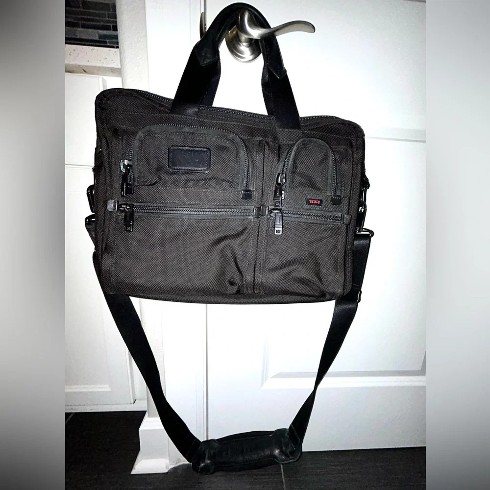 Tumi Alpha laptop briefcase